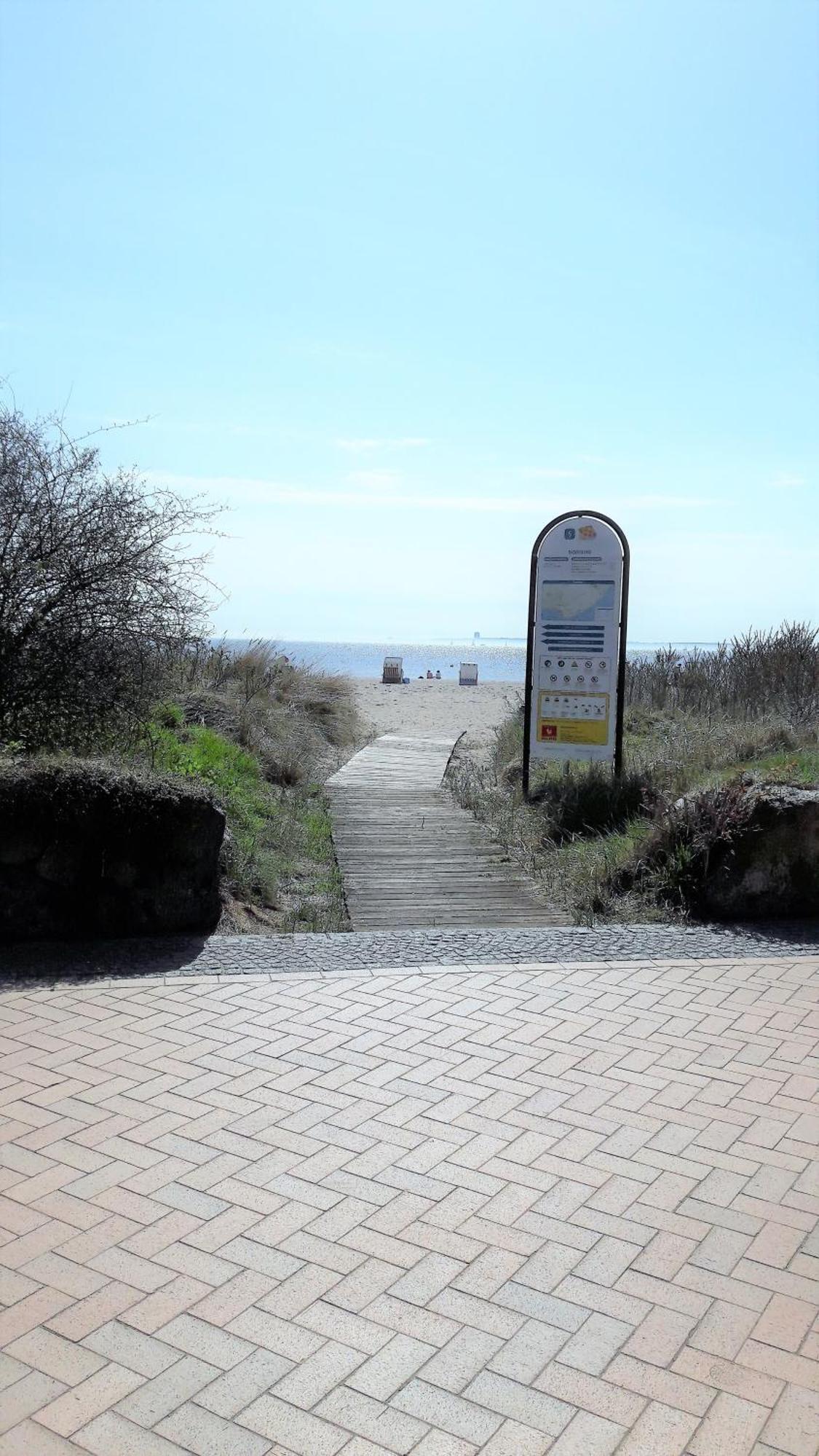 Fewo Muschelgetuschel Im Prinz Hamlet - Direkte Strandlage Pelzerhaken Luaran gambar